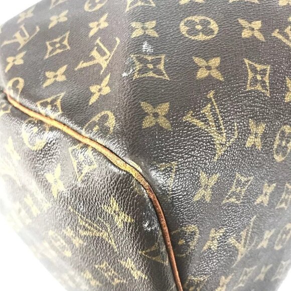 LOUIS VUITTON M41424 Monogram Keepall55 travel bag Duffle Bag Brown - Picture 13 of 14